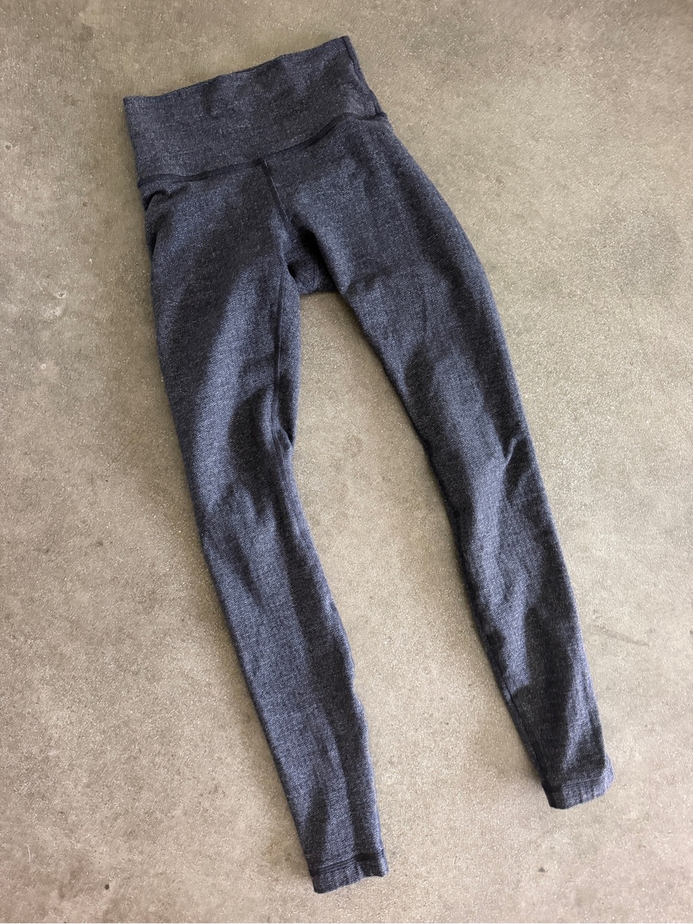 lululemon athletica Heathered Dark Gray High-Rise Leggings